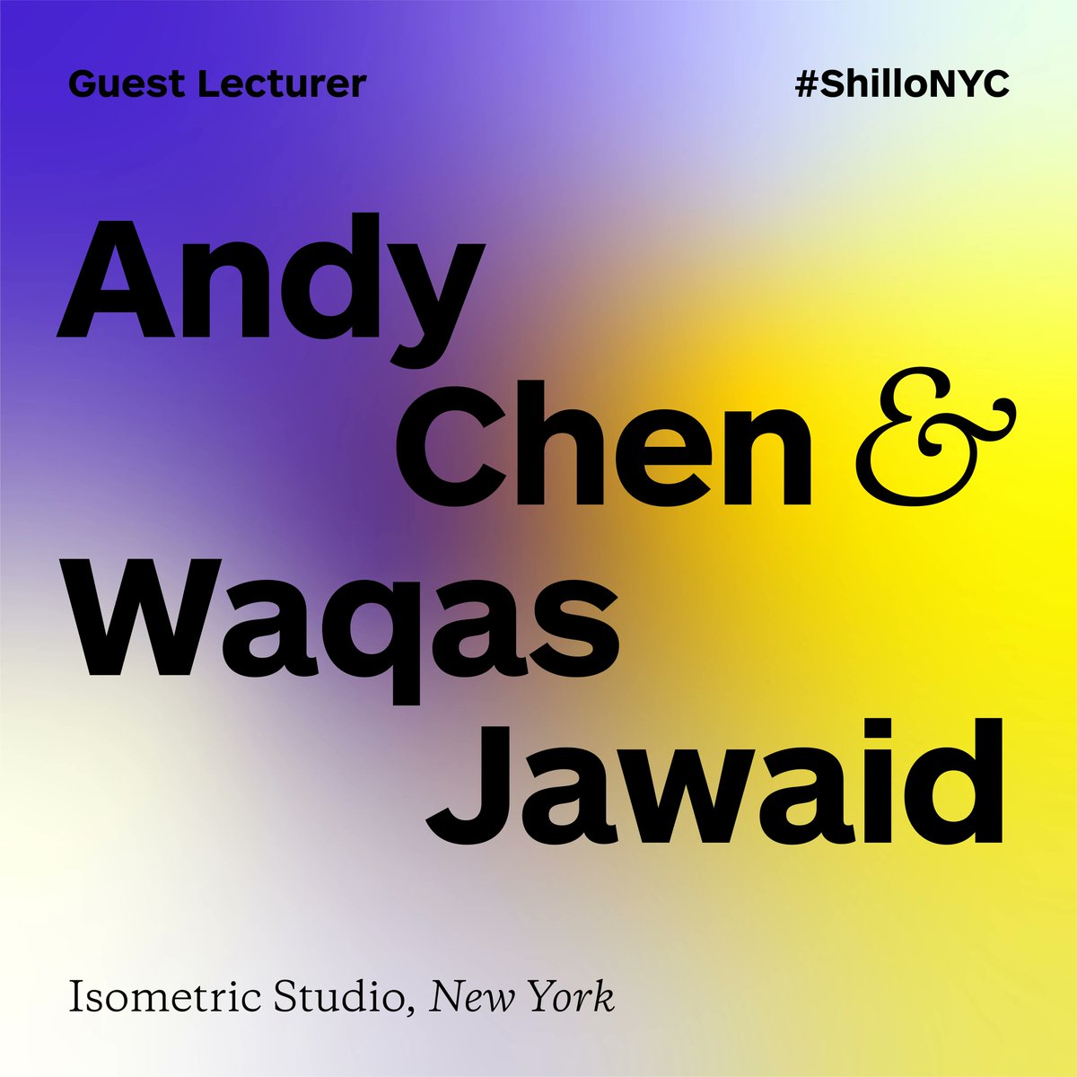 Shillington (@shillington_) on Twitter photo Our full-time classes at #ShilloNYC can’t wait to hear from Andy Chen and Waqas Jawaid of <a href="/isometricstudio/">Isometric Studio</a>. A studio that has put significant effort into creating work that centers on an ethos of inclusion, equity, justice and sharing lived experience. Our full-time classes at #ShilloNYC can’t wait to hear from Andy Chen and Waqas Jawaid of <a href="/isometricstudio/">Isometric Studio</a>. A studio that has put significant effort into creating work that centers on an ethos of inclusion, equity, justice and sharing lived experience.