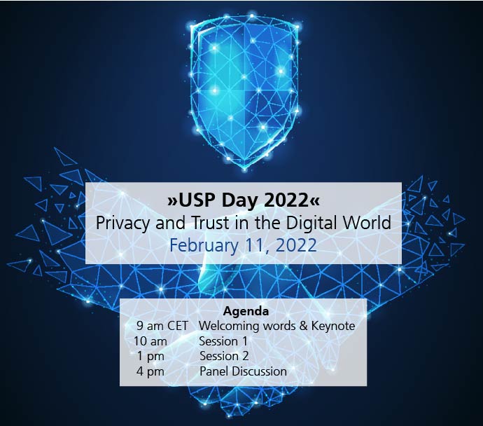 Heads-up! Join us at the virtual #USPDay 2022 on Friday at 9am CET to discuss user-centric #cybersecurity, #privacy, #digitalidentities and #authentication. Check out the program and register for free now: s.fhg.de/USPday-22 #UsableSecurity #UsablePrivacy #ITG