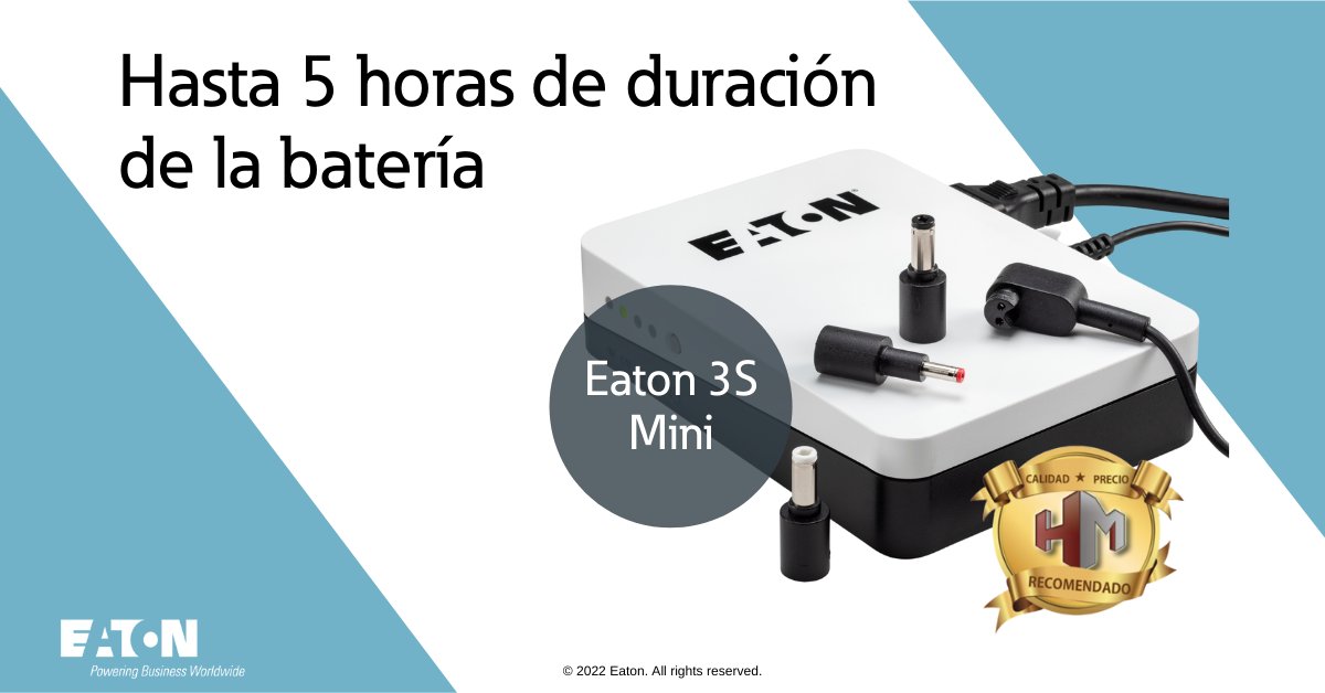 ¿Sabías que nuestro #SAI 3S Mini ha recibido el sello de calidad-precio de <a href="/Hardmaniacos/">Hardmaniacos</a>? Descubre porqué aquí: bit.ly/33LJS09