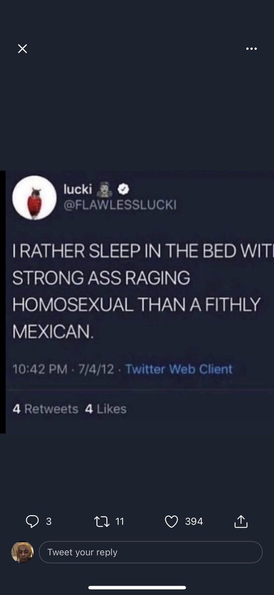 rosemkz's tweet photo. lucki old mexican tweets was crazy 😭 https://t.co/AgOHNzvxPc