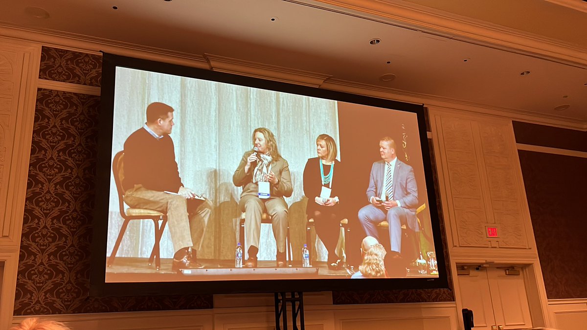RonMartiello's tweet photo. Listening to #PETEandC keynote speaker @greggbehr. Co-Author of “When You Wonder You Are Learning” tells us about the Fred Method and how Mr. Rogers’ lessons can influence learning.
#igKnightLearning
#MathKnights https://t.co/WLN70pXd1Q