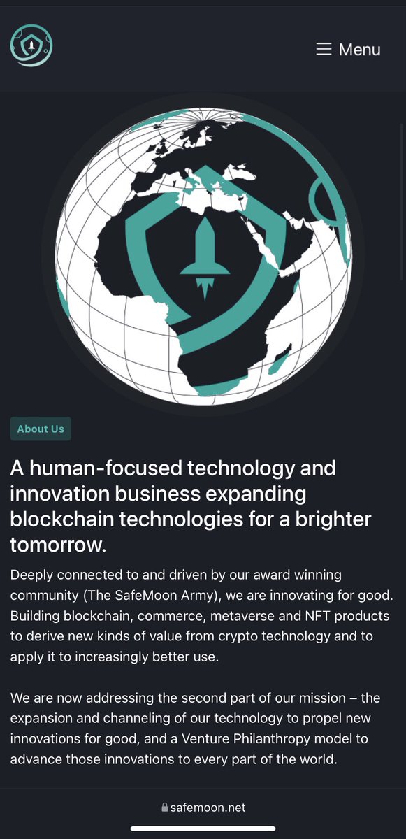 #SAFEMOON website👀
Taking over the world🌎 
YES🚀🌕