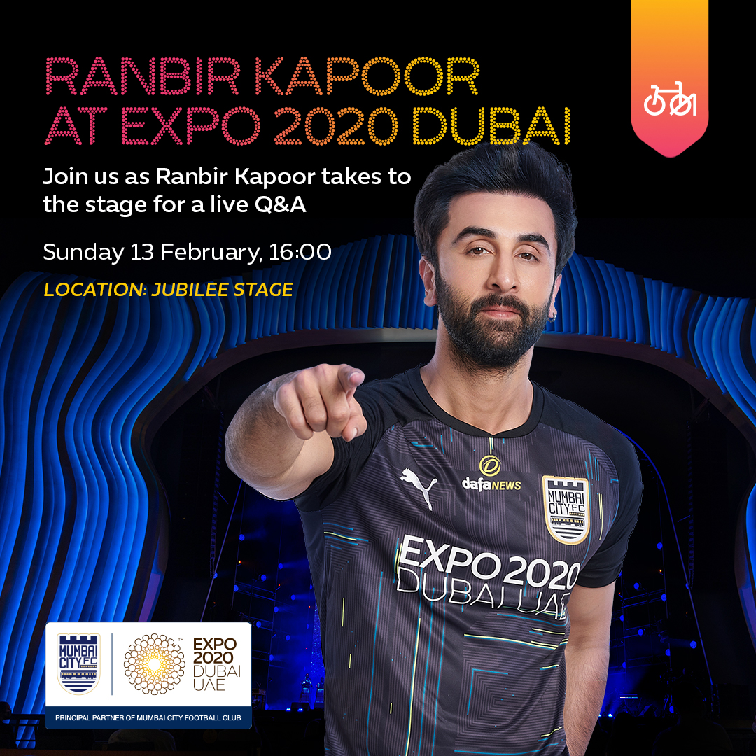 Expo City Dubai on X: Bollywood superstar and Mumbai City FC co