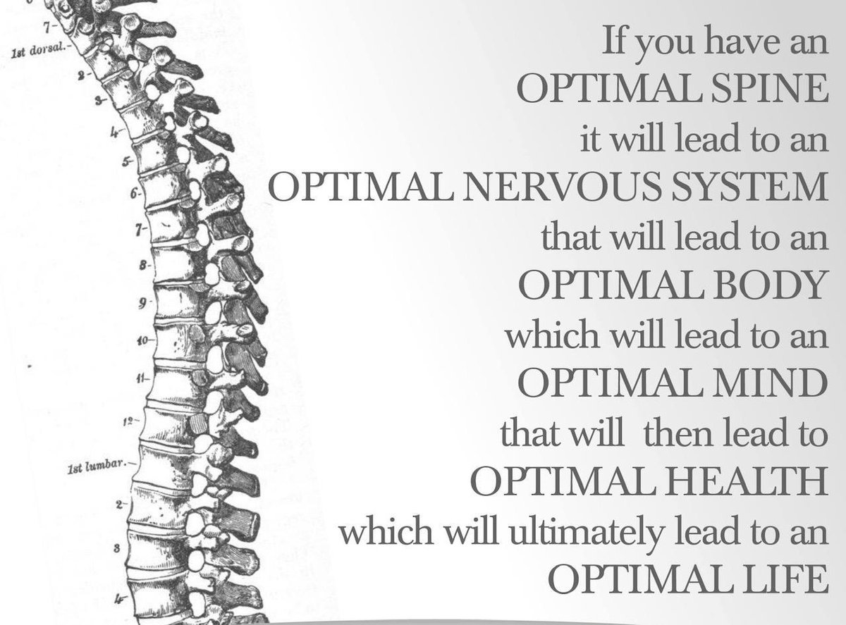 ChiroPartnersNC's tweet photo. Optimal Spine ➡️ Optimal Health!
We work hard to keep your spine at it's best, therefore in return you'll achieve optimal health! 🙌
Chiropractic care helps you live your life as best you can...healthy and pain free!
📍Contact any of our offices to... https://t.co/5h3AQjai0G https://t.co/vC2ZOb50Xl