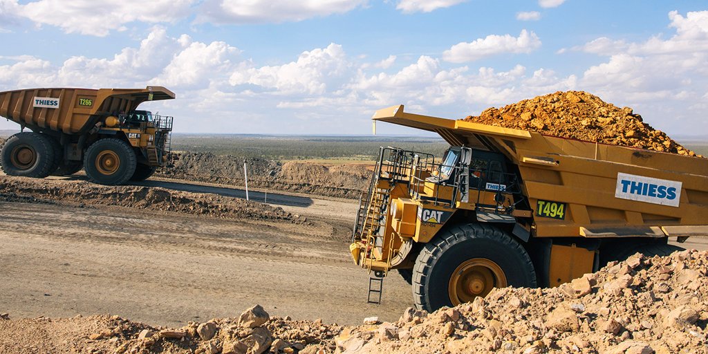 im_mining's tweet photo. .@ThiessMining has been named #miningcontractor by #PembrokeResources for the #OliveDowns coal project, Queensland. Under an 8 year contract it will carry out mine planning, overburden removal, drill & blast, load & haul, water management & rehabilitation https://t.co/YBKDtKzRgK https://t.co/dyVjS07PQE