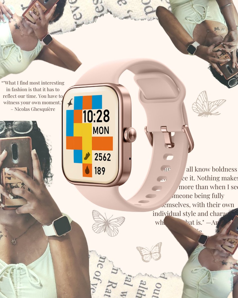 Fastrack's tweet photo. Sorry, we can't do boring 🥱
New week, new ⌚ face!
#AllKindsofSmart https://t.co/wdKT5HTxUr