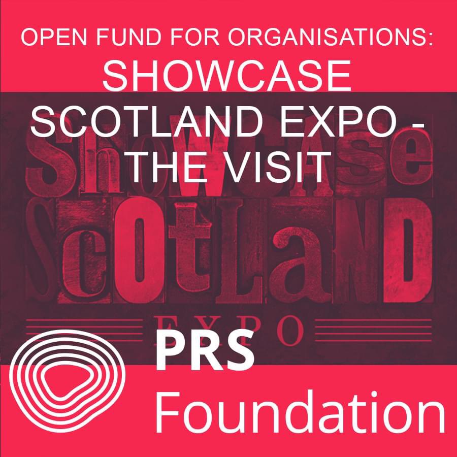 Showcase Scotland Expo (@showcasescot) on Twitter photo We're delighted to have been awarded funding from <a href="/PRSFoundation/">PRS Foundation</a> to deliver the return of The Visit in 2022. Buyers from targeted markets visit Scotland to watch 21 of our artists in person, with a view to working with them in their home territories.
#theOpenFund #FundedbyPRSF We're delighted to have been awarded funding from <a href="/PRSFoundation/">PRS Foundation</a> to deliver the return of The Visit in 2022. Buyers from targeted markets visit Scotland to watch 21 of our artists in person, with a view to working with them in their home territories.
#theOpenFund #FundedbyPRSF