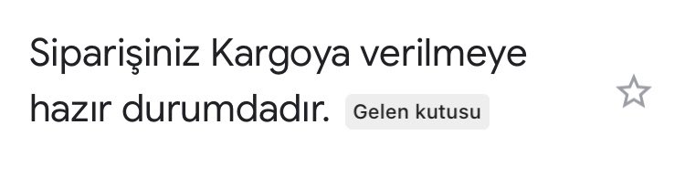 Ee kargoya verin o zaman izin mi istiyosunuz