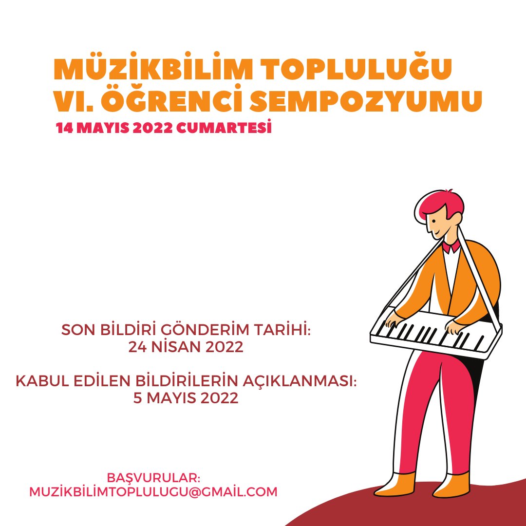 3 yılın ardından tekrar yüz yüze gerçekleştireceğimiz sempozyumumuzda sunumları ile yer almak isteyen katılımcılarımızın dikkat etmesi gereken tarihler: