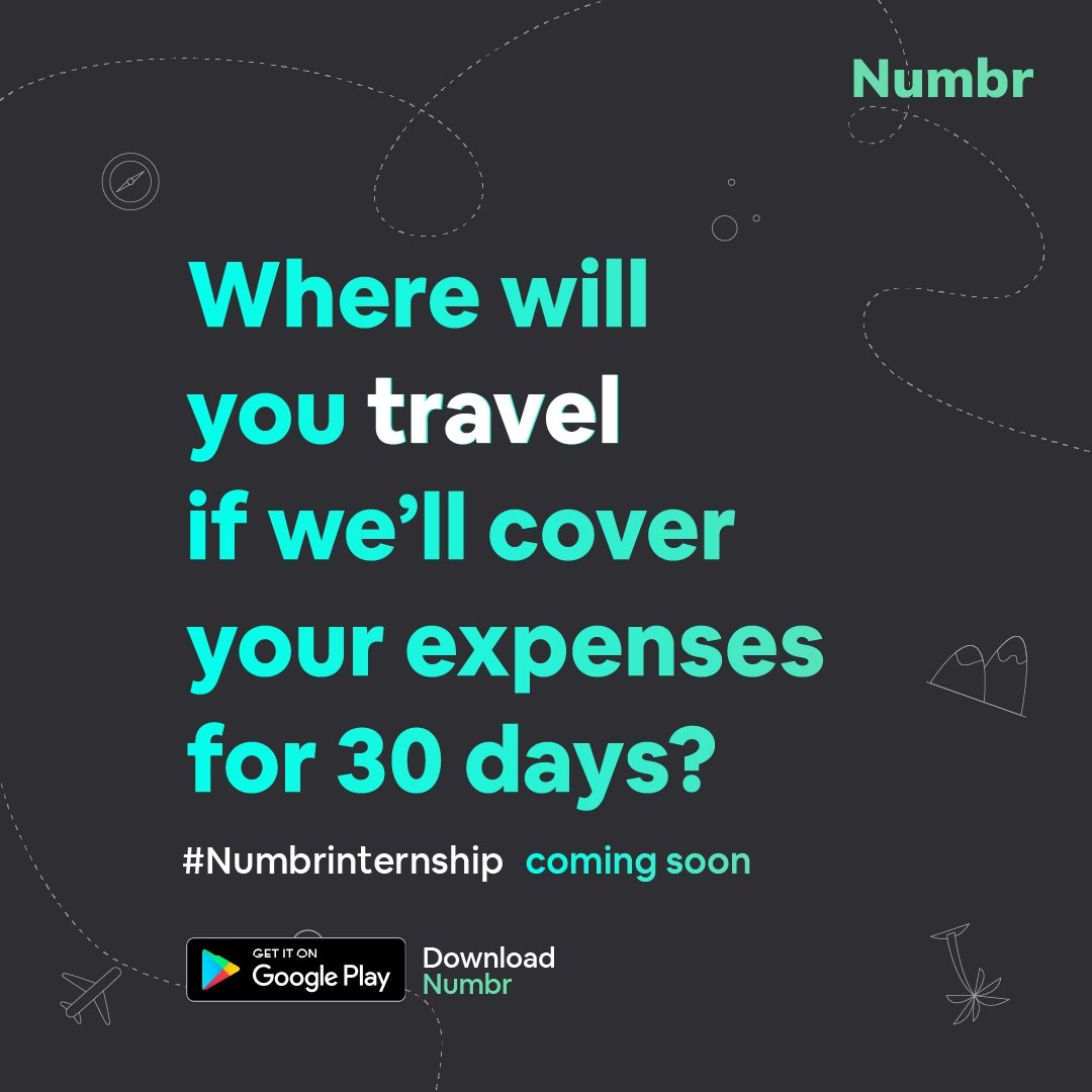 getnumbr's tweet photo. #NumbrInternship | Download https://t.co/IA42gfrOcR to know more.

#Numbr #internship #contestalert #contest https://t.co/W2YKgAJfra