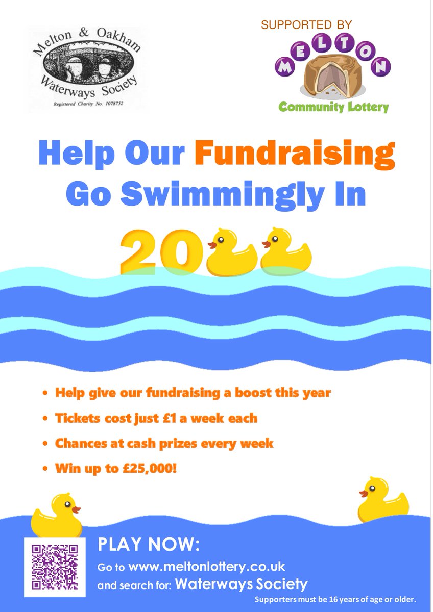 MOWS has signed up for the Melton Lottery! So now you can help support us and be in with the chance of winning prizes too!

meltonlottery.co.uk/support/melton…