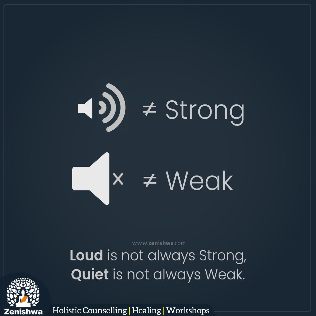 Zenishwa's tweet photo. Loud is not always Strong, Quiet is not always Weak.
.
.
#Zenishwa #quote #qotd #harshshah #life #DailyInspiration #bliss #spirituality https://t.co/LKlQbhBucg