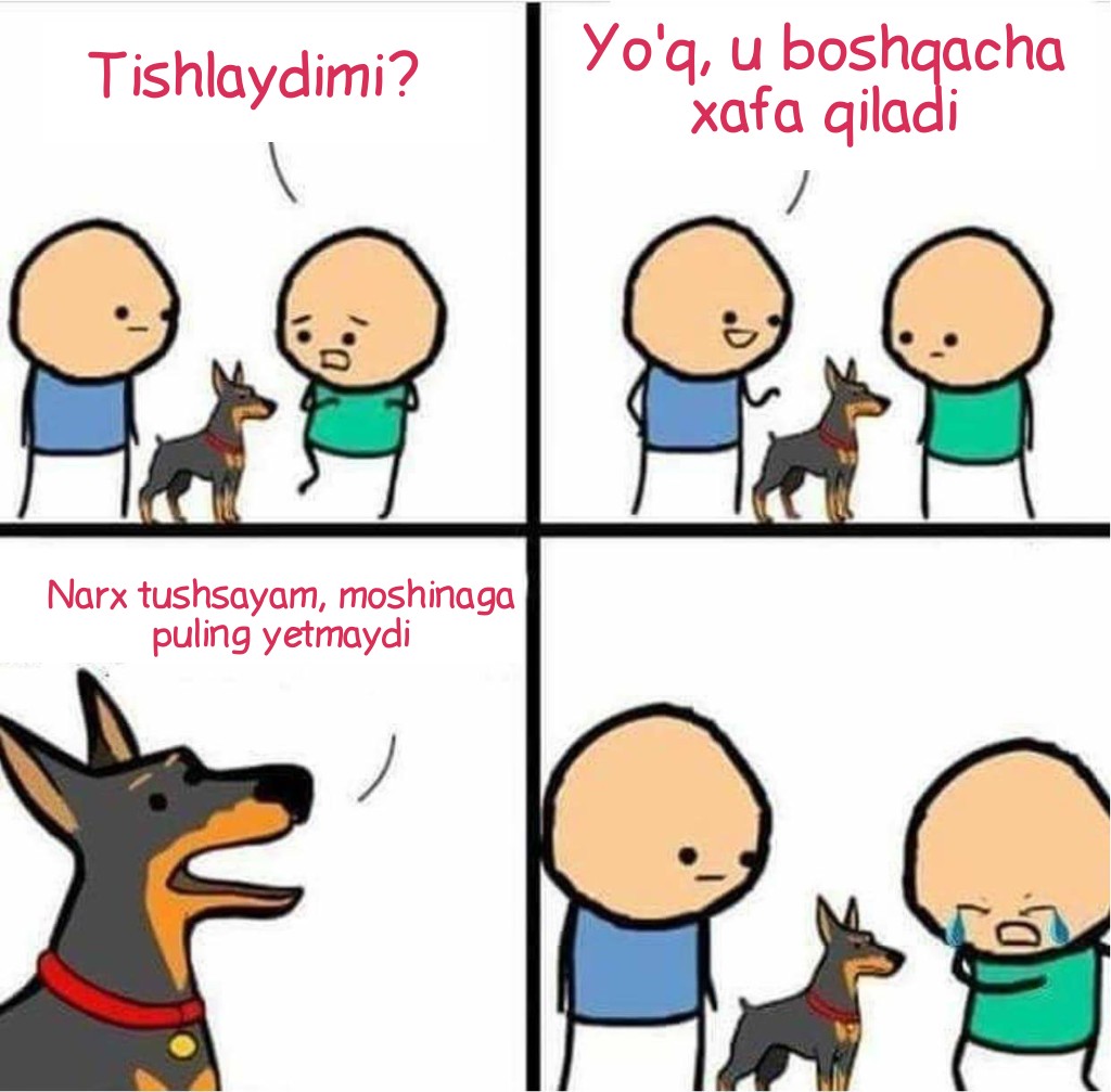 Satira_uzb's tweet photo. UzAuto Motors avtomobillariga to‘lov miqdorini pasaytirish taklifi ishlab chiqilmoqda
https://t.co/NCeNncHwUo https://t.co/JWhW0KkJBV