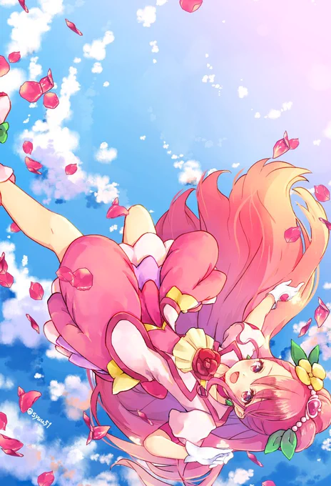 #この作品がなかったら今の自分は存在しなかったと言っても過言ではない作品
絵でも描くか～!ってノリで1枚だけ描いたらいっぱい反応貰えたのでそのあとずっと描き続けてます実は🥺 