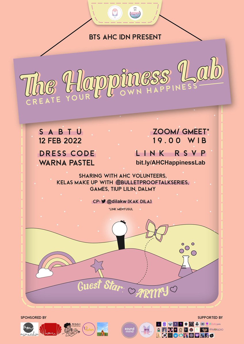 indomybarasso's tweet photo. 📣 Pengumuman (lagi My😆) 📣

Ga hanya webinar, kita juga akan mengadakan kegiatan gathering "The Happiness Lab" pada Sabtu, 12 Feb 2022, lho!

#BTS_AHC_Fest4
#AHC4thAnniversary 
#AHCHappinessLab https://t.co/1TSd1k6c7L