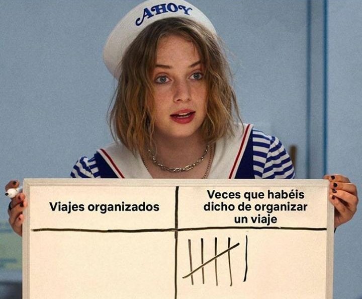 todos lo meses mis amigos y yo