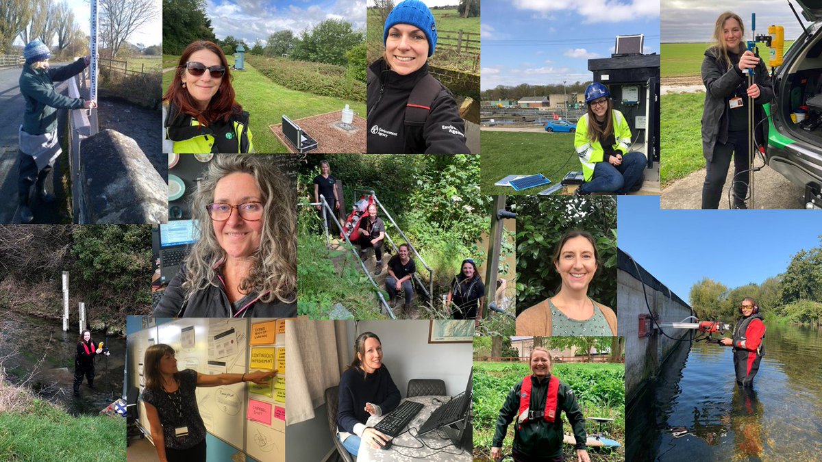 HydrometryEA's tweet photo. Today we are celebrating the International Day of Women and Girls in Science! We're proud to have so many inspiring women working in Hydrometry at the Environment Agency. #WomeninScience #WomeninSTEM #WomeninHydrometry https://t.co/ZZie43JjCW