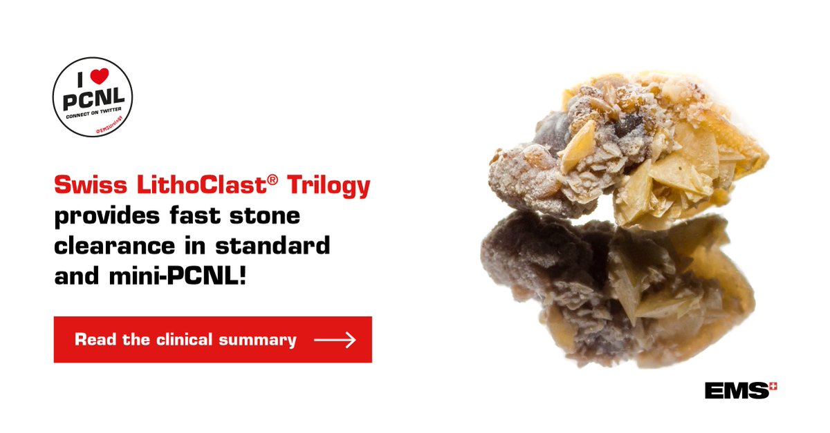 EMSUrology's tweet photo. Fast. Easy. Safe. 💥 Read our latest study summary on the key benefits of Swiss #LithoClast® Trilogy! #IlovePCNL

https://t.co/T5rtbMIB13 https://t.co/INWF9qRZ2k