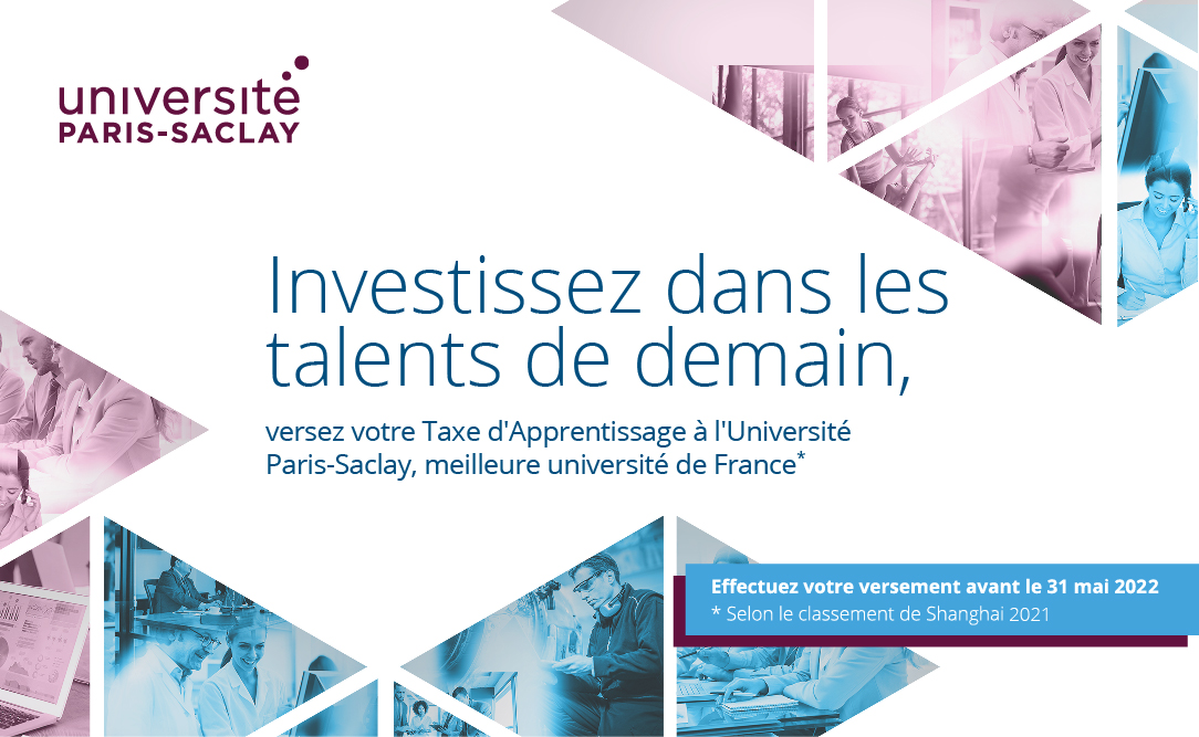 ParisSaclayPro's tweet photo. [TAXE APPRENTISSAGE]

Nous proposons près de 800 #formations, dont 157 parcours en #apprentissage 🔛 une offre de formations complète et variée, reconnue de qualité.

🚀Investissez dans les talents de demain, versez votre #TA2022 à @UnivParisSaclay ! https://t.co/FkxnOxXEM1