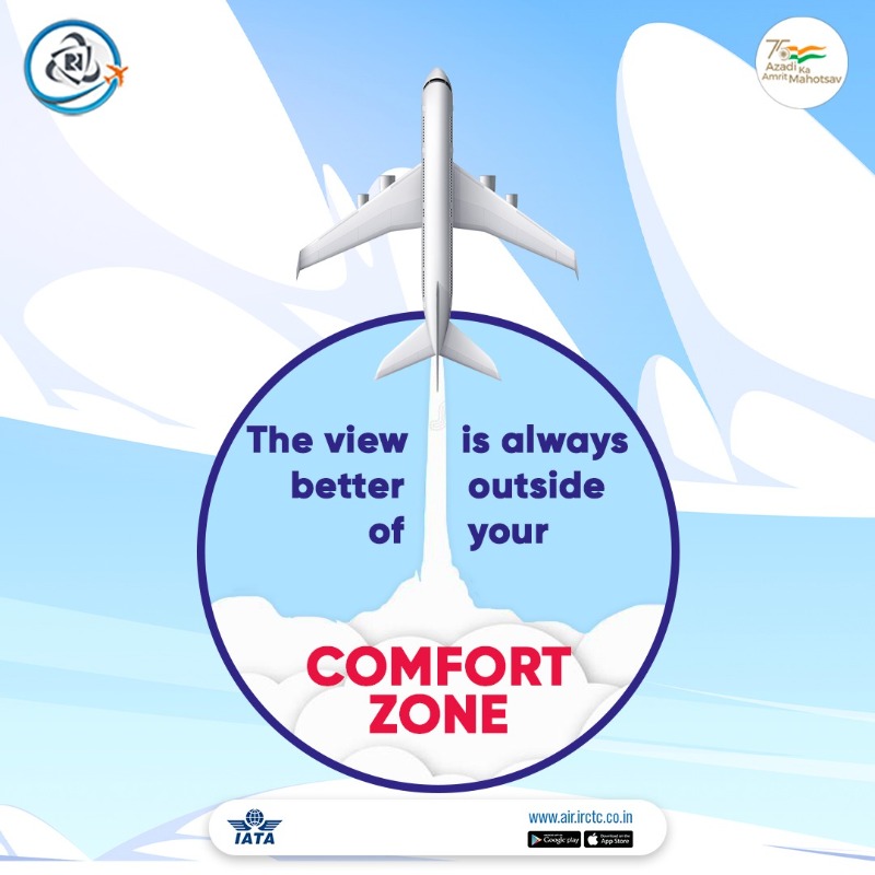 IRCTCofficial's tweet photo. So, when are you #booking your #flight #tickets with us? Download the #IRCTCAir app today &amp; #avail exciting booking #benefits on every flight booking. For hassle-free #LTC claims, #special #DefenceFares &amp; more visit https://t.co/fLKvfBulvZ https://t.co/NsrfRf61hT @AmritMahotsav