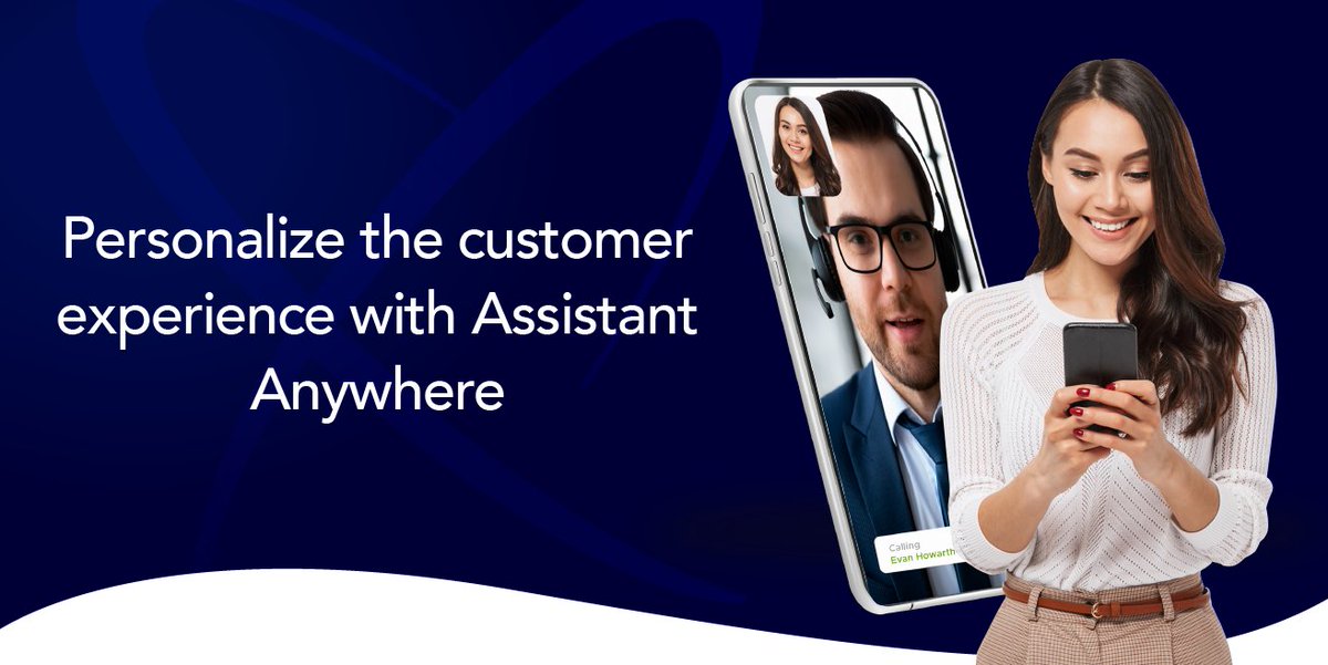 ACF_Tech's tweet photo. Interested in communicating with customers while ensuring safety? Our #AssistantAnywhere solution can help solve this issue. With secure, real-time video calls, you can improve the customer's experience while providing safety. Learn more: https://t.co/T5MVdANvc3 https://t.co/J53s32t8ao