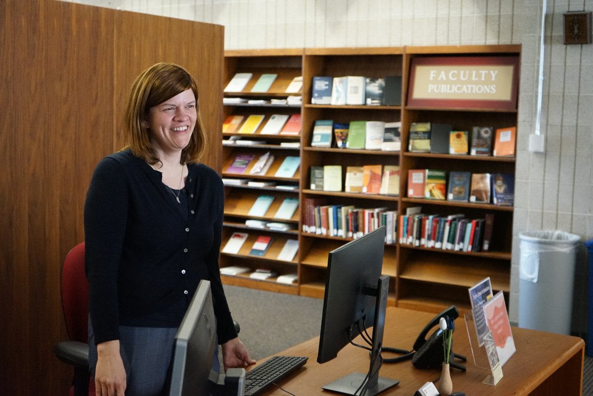 bcstm's tweet photo. "Joy is a spark that God places inside us that occasionally requires a disciplined fanning to keep aflame, and we are called to work alongside others who make finding that joy much easier." Jennifer Moran, Sr. Research Librarian #HumansofSTM #Humansofbcstm https://t.co/m4PoNsDsEP https://t.co/KeOV0OlZzq