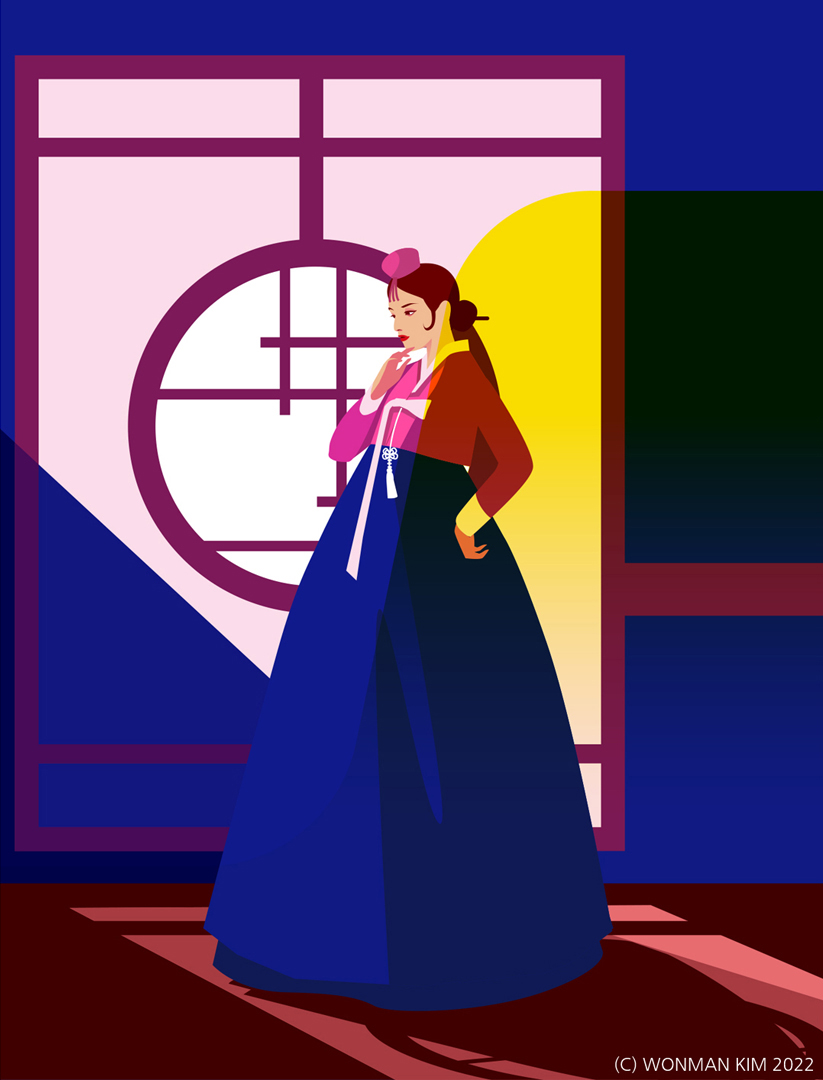artwonman's tweet photo. 한복(Hanbok) 배경을 넣은 칼라 추가.
베이징 동계올림픽에서 아무리 중국놈들이 그렇게 한국 문화가 탐나고 베끼고 싶어도 그게 자기 것이 될까? 
#그림쟁이_트친소  #그림  #イラスト #illustration  #art  #트친소_RT위주_무멘팔  #일러스트 #絵描きさんと繋がりたい #한복 #BoycottBeijing2022 https://t.co/Cc0STlP2v9