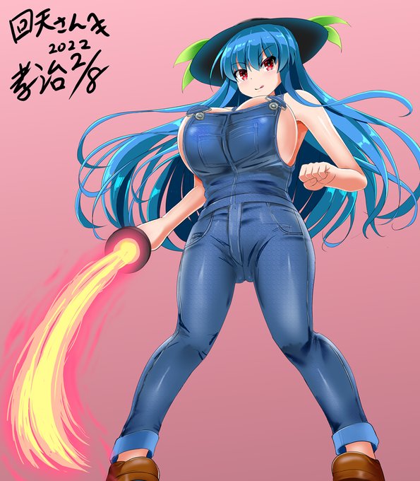 OBO天子さん #東方 #比那名居天子 https://t.co/2VWHK9Q4T8 