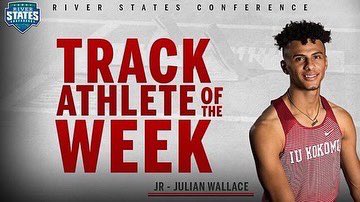 IUKXCTF's tweet photo. HUGE congrats to runner and race walker Julian Wallace and Lanie Pocock for being named River States Conference Track Athletes of the Week! https://t.co/wIBcgleYBi