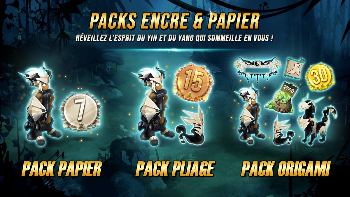 ✒️ Il est temps d'écrire votre histoire avec les packs encre et papier ! 🐉   

🔄 RT+Follow pour tenter de gagner le pack origami !

 ➡️ tinyurl.com/3vzxwxwt