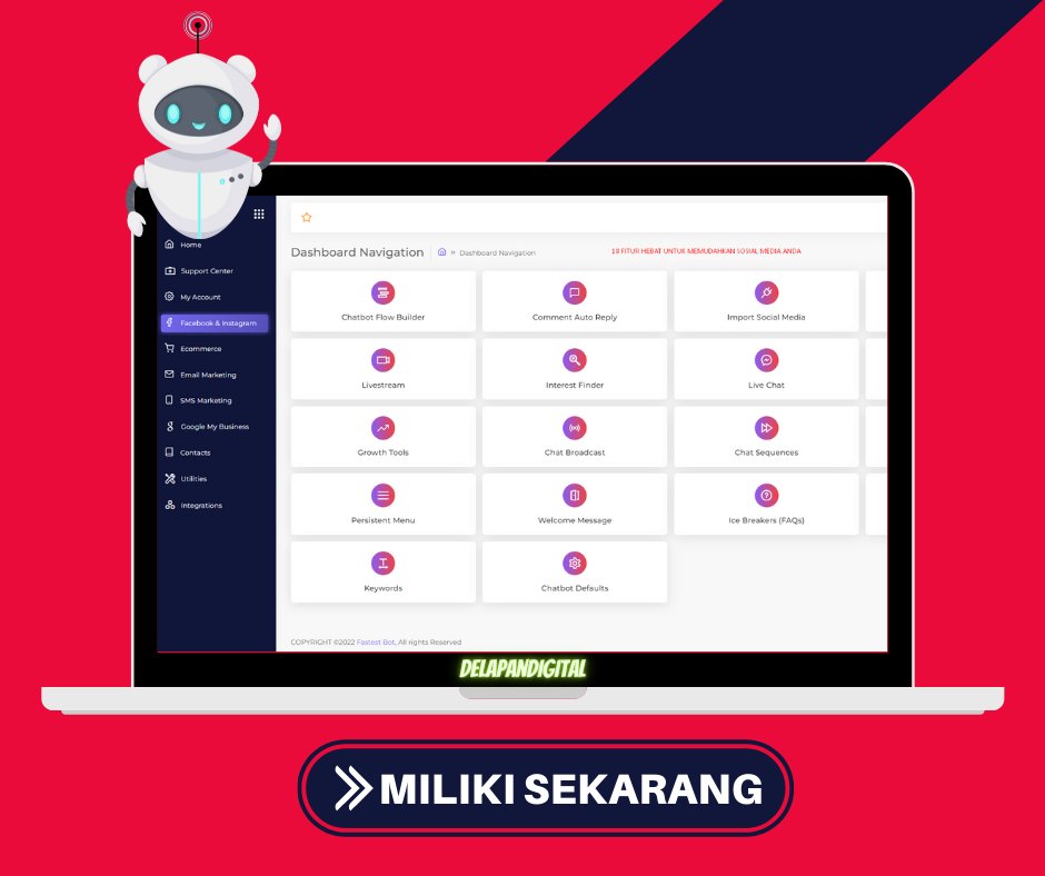 hendi_kiddrock8's tweet photo. Bot Tercanggih dan Terlengkap yang pernah ada
Dengan Bot ini anda tidak perlu repot lagi mikirin gimana caranya menjawab pesan atau komentar di sosial media anda #bot #aplikasibot #botpintar
👉 https://t.co/LLdhRTZEir https://t.co/NxDNZ8sXTH