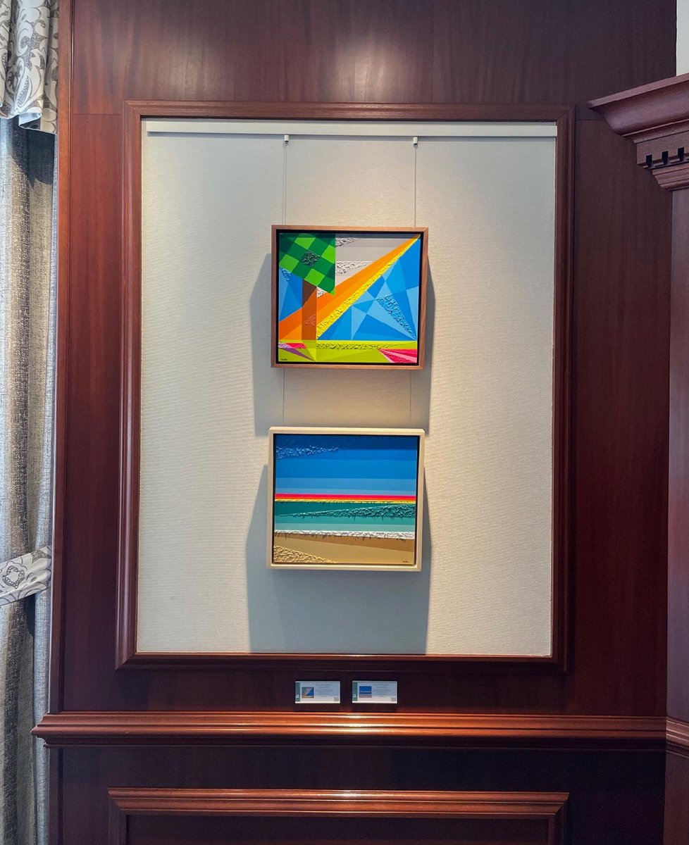 montyart's tweet photo. “Moment #49” • 13.25” x 13.25” x 2.5” • aerosol • molding paste • varnish • birch panel • custom walnut floater frame • Now in the main gallery @nemacolin Resort. Contact Amanda Hymans Shane at : art.department@nemacolin.com or call 724-329-6316. https://t.co/S4bKnmuHIU https://t.co/HNHpAHYr38