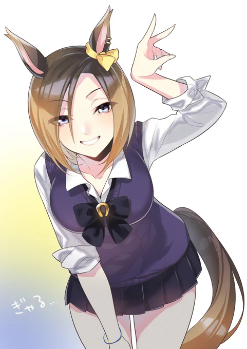 自分で描いといて解釈違いに苛まれたぎゃるです 