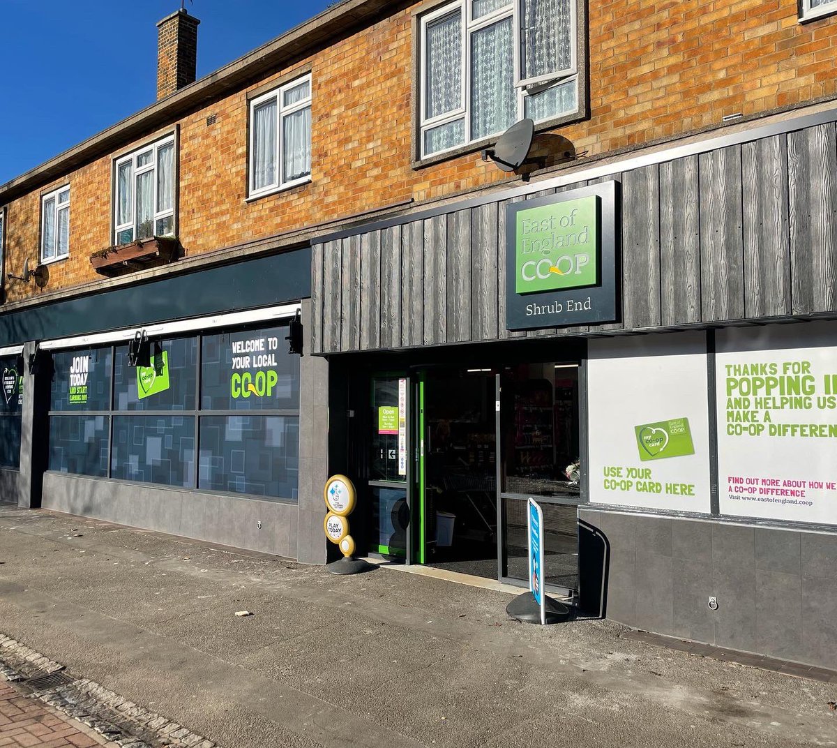 ForumContracts's tweet photo. PROJECTS COMPLETE ✅

Forum are pleased to announce the completion of both Shrub End and Lawling Avenue @EoECoop stores.

The 2 stores saw a full strip-out and fit-out over a 3 week dual-running period.

Forum will be carrying out another 2 refurbs for @EoECoop in February. https://t.co/23hxN1l1uh