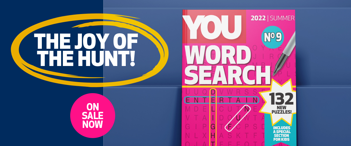 YouMagazine's tweet photo. YOU Word Search issue #9 is on sale NOW! Grab your copy in stores or buy it online for easy delivery. #YOUWordSearch
https://t.co/KmEQlOLFwc https://t.co/dWydoVrBPR