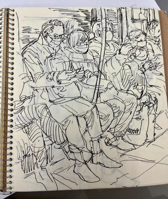 電車スケッチ 