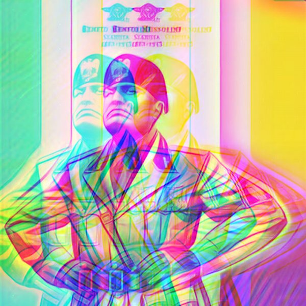 HallucinatedDic's tweet photo. Benito Mussolini #Italy 
https://t.co/MgnsaEKctB
#NFTartcontest #NFTGiveaways #NFTmint #NFTdigitalart #NFTGames #NFTmint #ItaliaViva #fratellidicrozza #politica #Fascism #Fascist https://t.co/pUWI1mfpXo