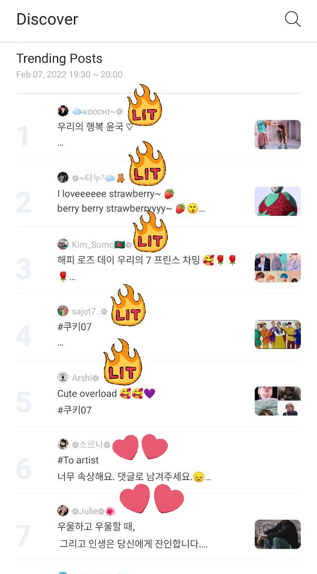 weversebd's tweet photo. 🔔Yesterday's Trending Post🔔
Trending posts from our group and our Collaboration groups in WEVERSE, for BTS🔰🔥
Thanks to all Bangladeshi Armys for your support and cheers💜💜
#weversebd
#BangladeshiArmy
#BDArmy
#Bangladesh https://t.co/f9P9ximIWN