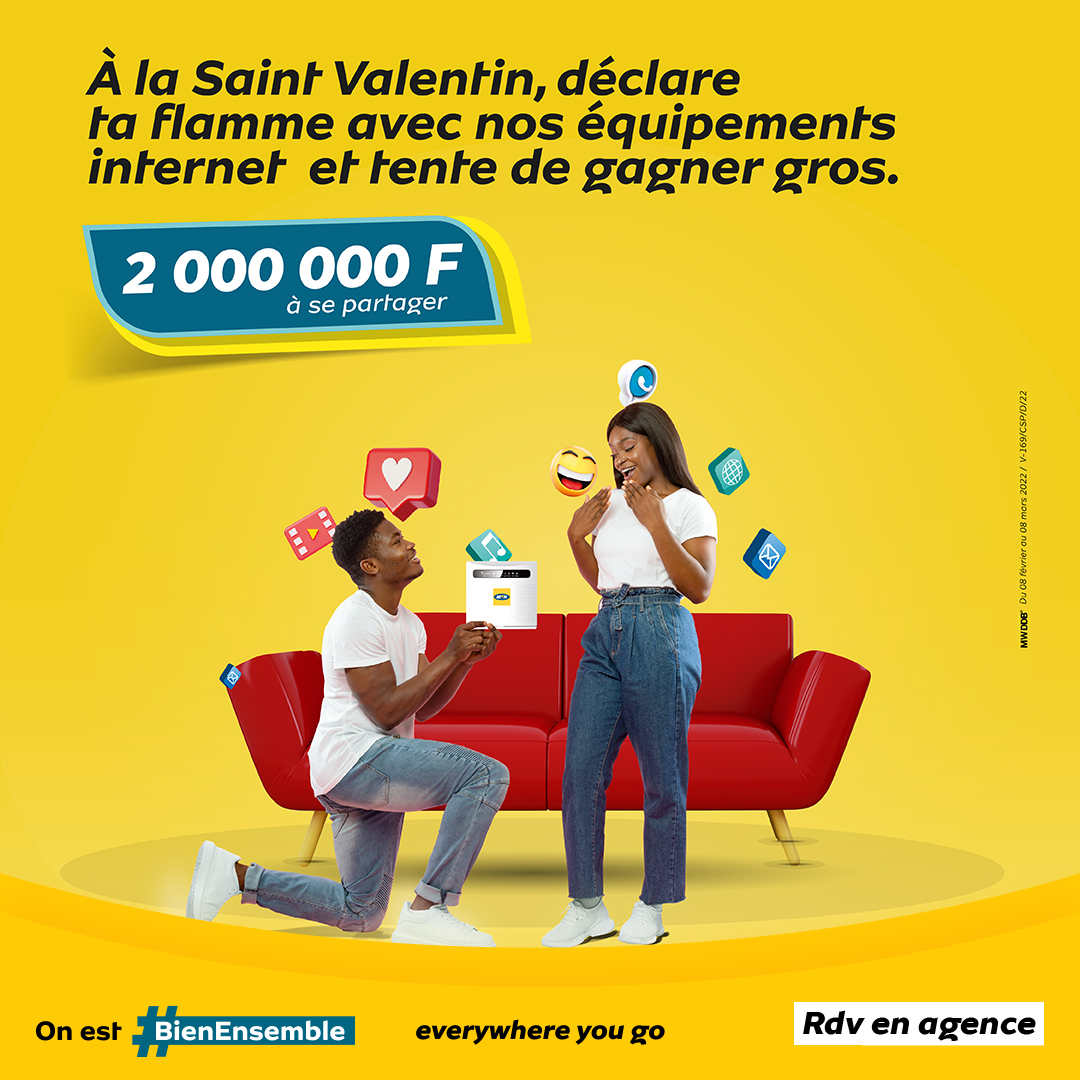 MTNCotedIvoire's tweet photo. Jusqu'au 8 mars, achète une MTN Homebox à 25.000F au lieu de 30.000F, profite de 25Go offerts valables 1 mois et tente de gagner 2.000.000F à se partager.
Rends-toi vite à l'agence MTN la plus proche.
#MTNHomebox
#MTNInternet
#MTNCI https://t.co/vGS55q17jV
