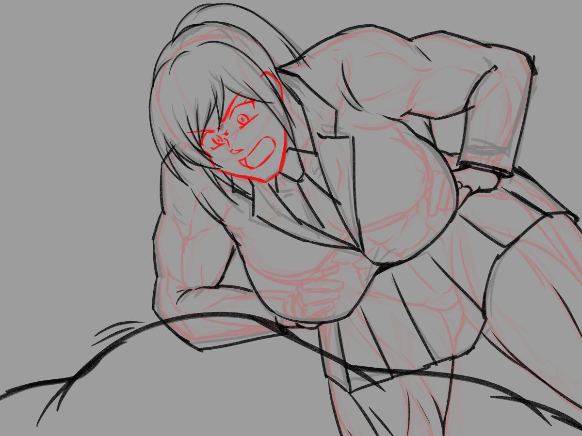 去年出したミニCG集のアップデート版。元々入ってた分も描き直す。一枚目ができた。残り3枚。4枚とも差し替えるし、古い方は宣伝に使おう。基本CG12枚追加する。 