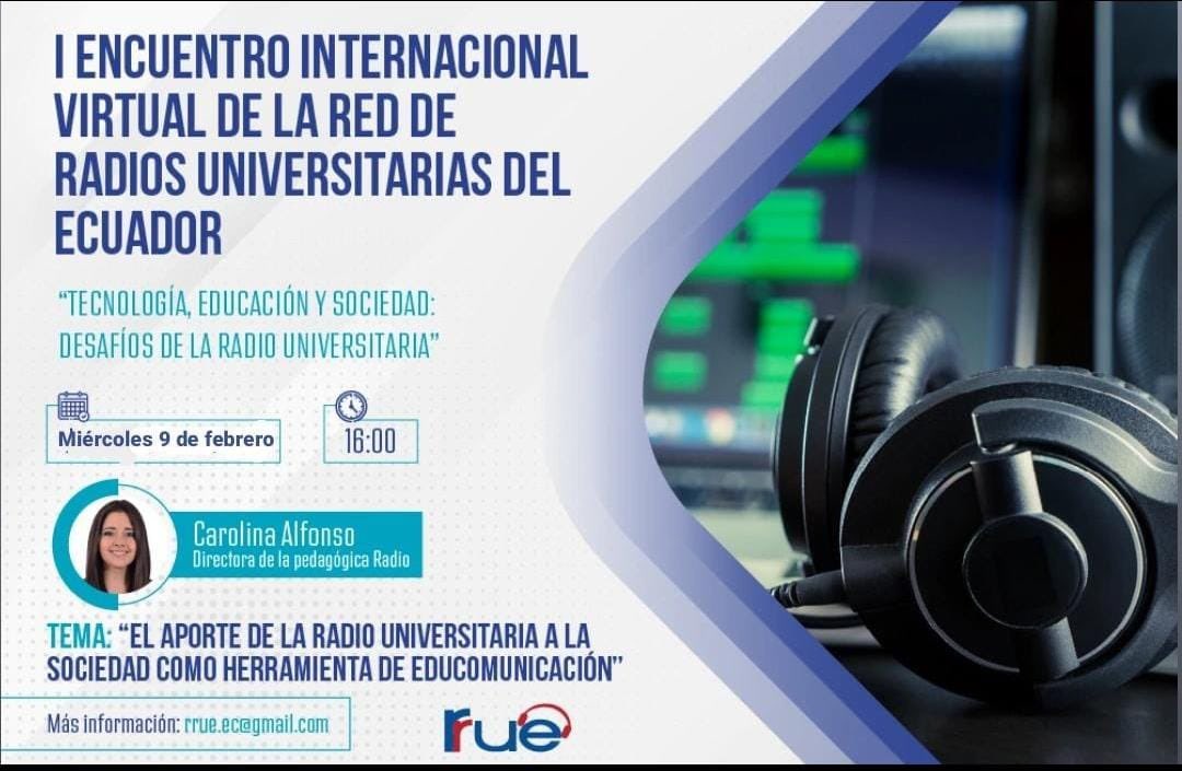 p_chavero's tweet photo. 🎙 Esta semana, en la #RRUE, estaremos conversando sobre la importancia de la #radiouniversitaria en la universidad y en la sociedad. 
🤠Estaremos con colegas de Argentina, Colombia, Ecuador y España.
👉Inscríbete aquí [gratuito] y acompáñanos: https://t.co/dVMd209t7a https://t.co/M3fB3XhT5z