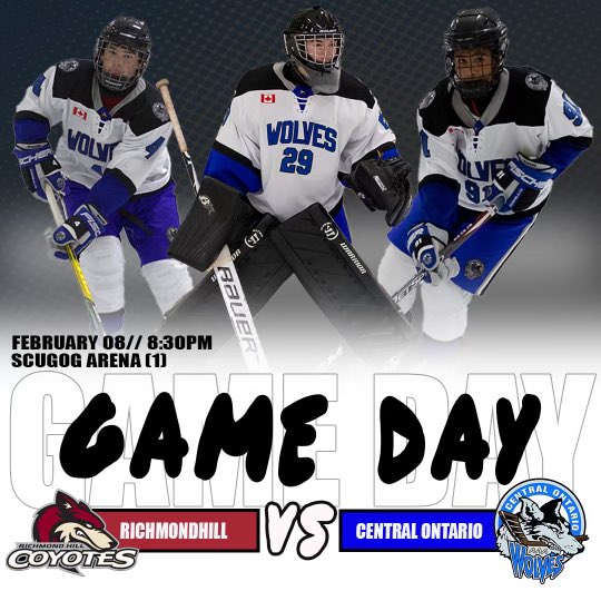 Wolves take on the Coyotes tonight at Scucog Arena