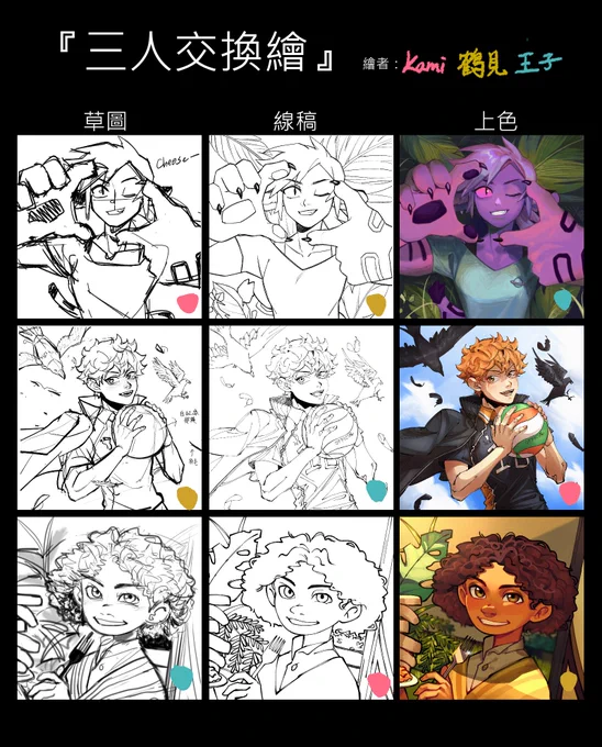 交換繪耶耶🥳 @esther980174 @kim_hyangjeong 

#kipo #Camilo #hinatashoyo 