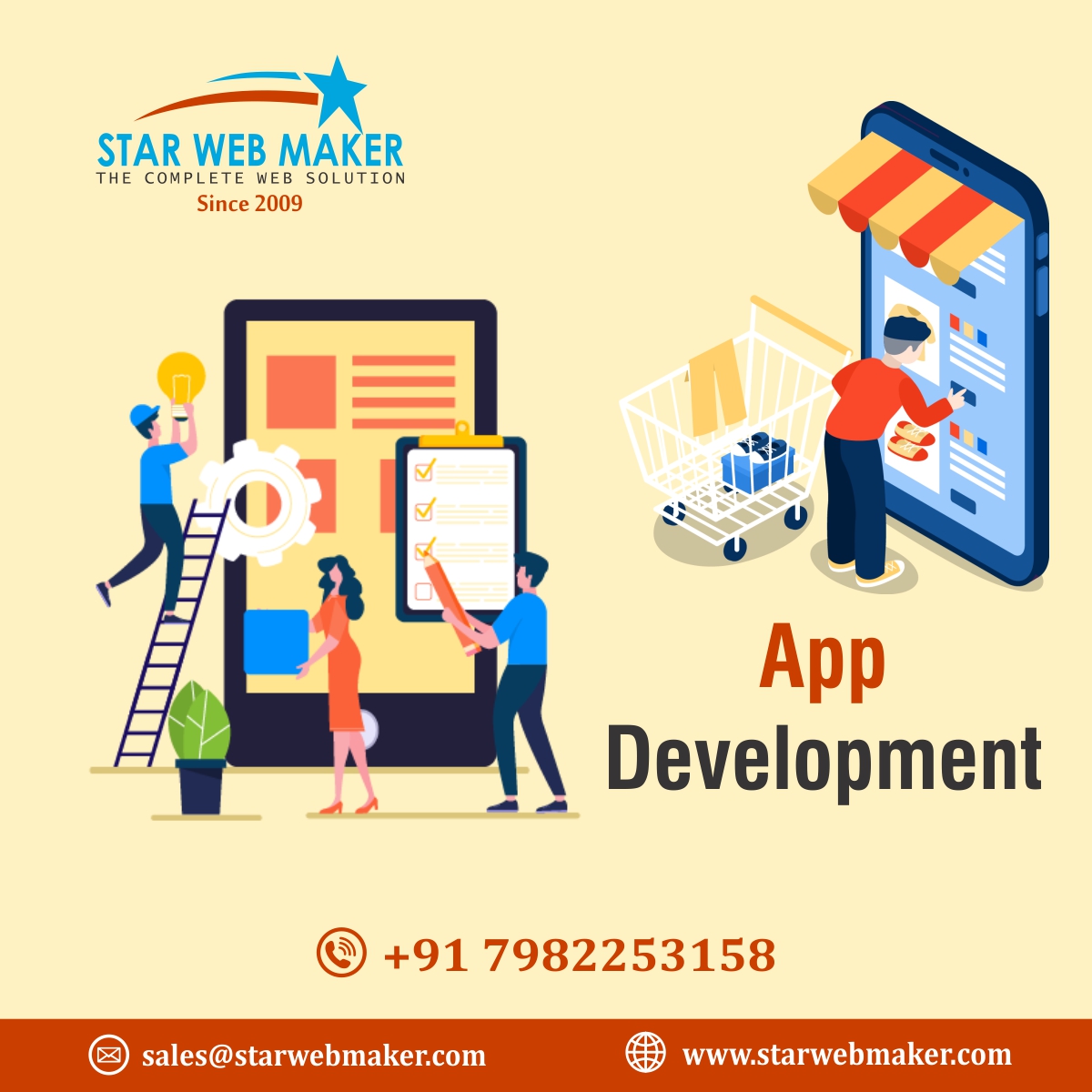 StarWebMaker2's tweet image. #Mobile_applications are providing tremendous opportunities and convenience to people in business, customers, end-users, and developers. #Star_Web_Maker is the leading #App_development_Company in Noida, having an expert team that is proficient in app development.