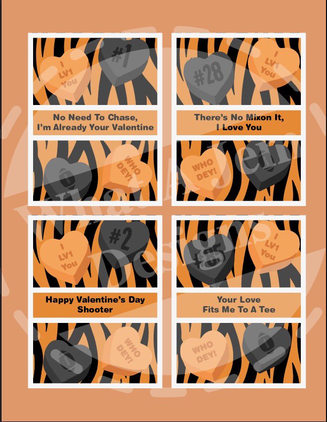 lolab7667's tweet photo. This Valentines Dey show your friends and family you love them almost as much as you love the #Cincinnati #Bengals #WHODEYNATION #WhatAJemDesigns on Etsy! https://t.co/zQSjsu04DK