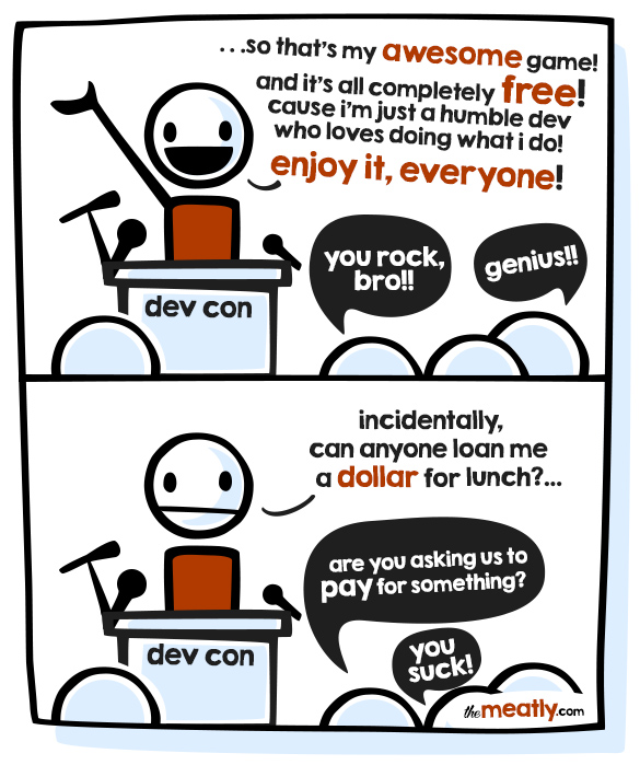 ClubMeatly's tweet photo. Indie. (• _•)

#themeatly #gamedev #comics https://t.co/KaM5MuAUcn
