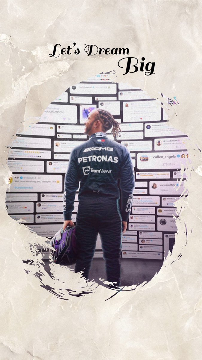 redredwhine_'s tweet photo. Always dreaming of the next challenge #LewisHamilton #WelcomeBackLewis #F1 #MercedesAMG #44 https://t.co/6ZnpX7aMbr