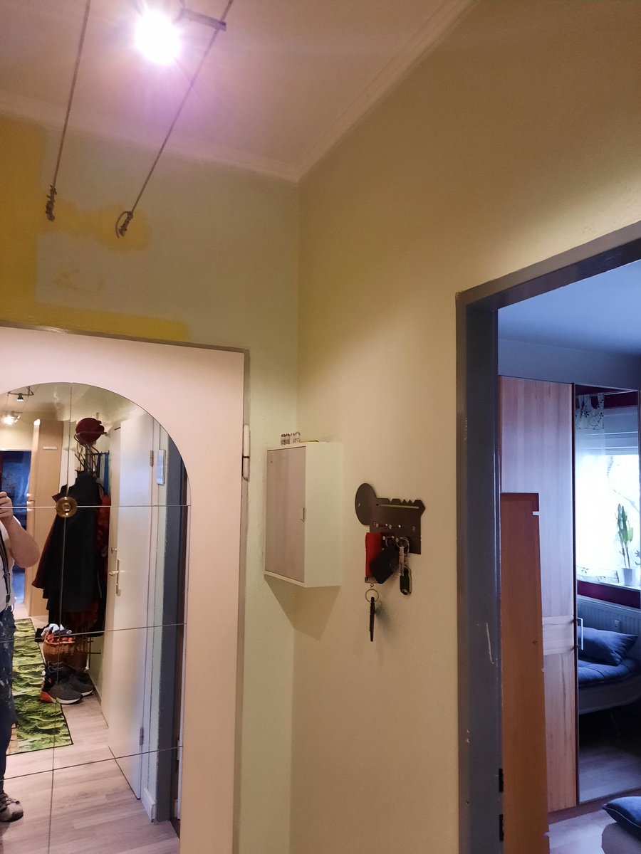 Flur wird neu gestrichen