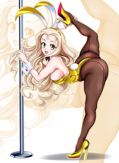 昨日のバニー・マリーさま
ちょっと頭身高い気がしたので低めに修正してみました。(バランスとるためにヒップも大きくしたよw)
 #mow版深夜のお絵描き60分一本勝負_20220207
 #mow版深夜のお絵描き60分一本勝負 