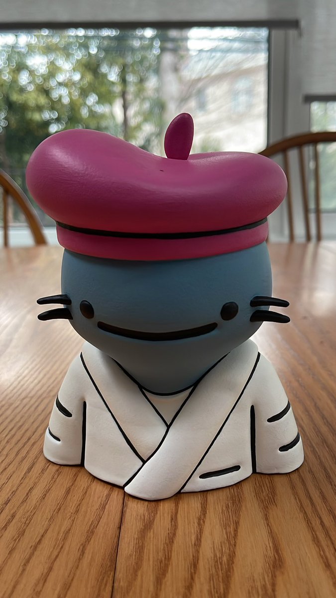 Love this model of my @coolcatsnft done by <a href="/GolemZGuard/">Golemz Guard</a> looking forward to adding a few more!